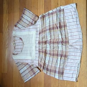 Mo vint peasant top size XS